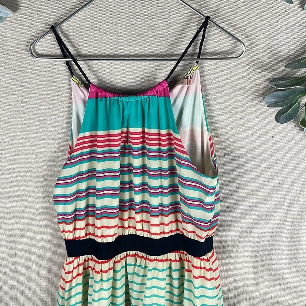 Gibson Latimer > Striped Maxi Dress Medium - Picture 4 of 9